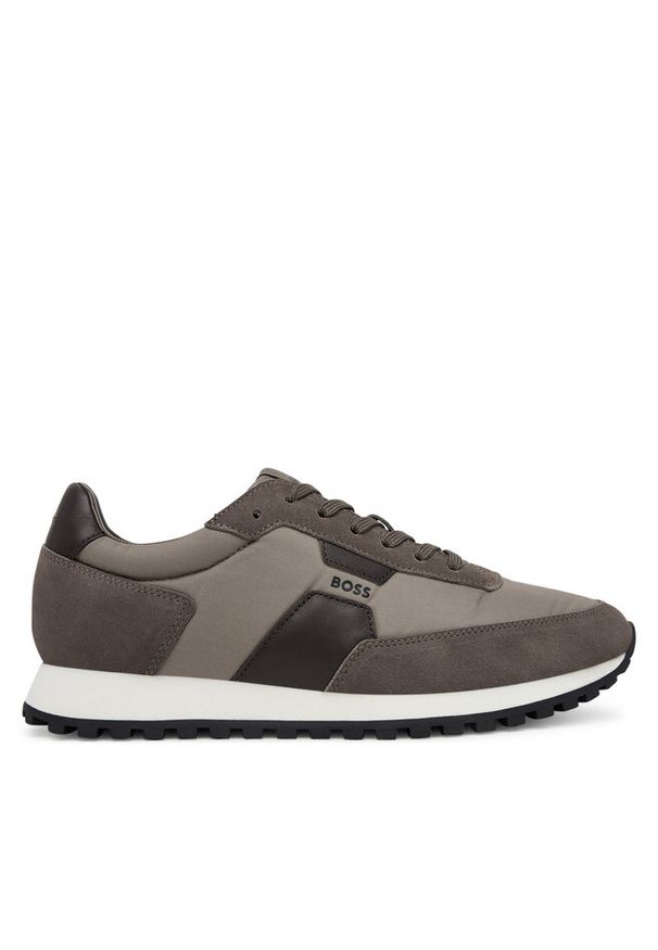 Sneakersy BOSS. Kolor: brązowy