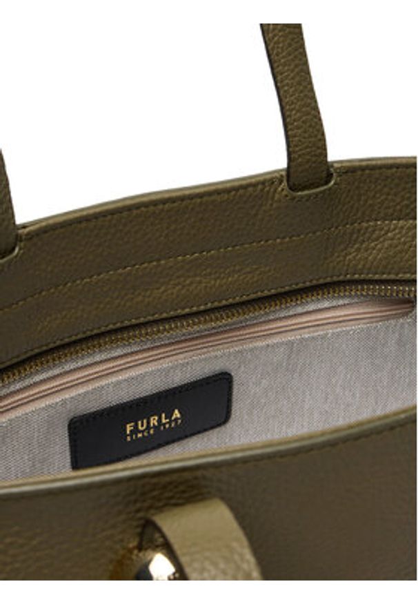 Furla Torebka WB01353 HSF000 2810S Beżowy. Kolor: beżowy. Materiał: skórzane
