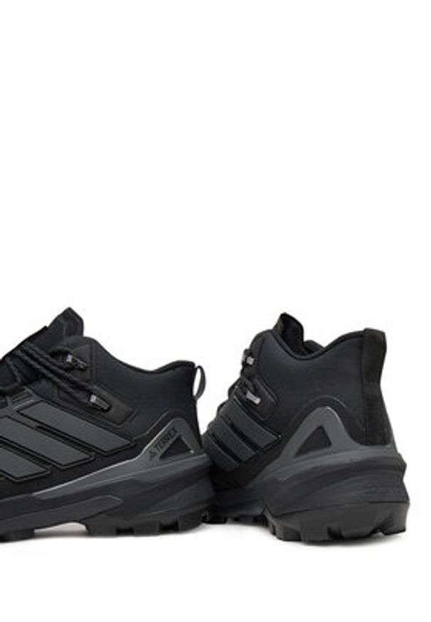 Adidas - adidas Trekkingi Terrex Skychaser Mid GORE-TEX IH1091 Czarny. Kolor: czarny. Materiał: materiał. Technologia: Gore-Tex. Model: Adidas Terrex. Sport: turystyka piesza