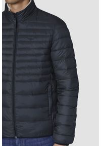 Aeronautica Militare - AERONAUTICA MILITARE Granatowa męska pikowana kurtka JACKET, Rozmiar 54. Kolor: niebieski #4