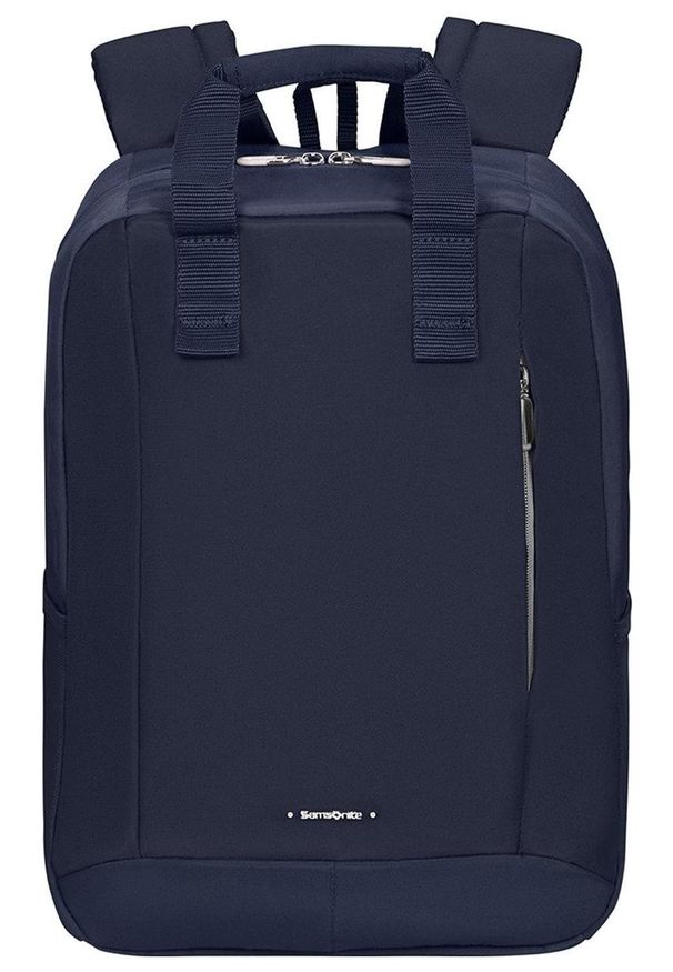 Samsonite Guardit Classy 14.1'' granatowy. Kolor: niebieski. Materiał: materiał, tkanina. Styl: biznesowy