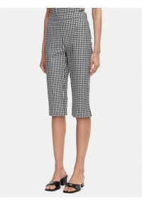 Guess Spodnie capri W6YB35 W4486 Czarny Slim Fit. Kolor: czarny. Materiał: syntetyk #1