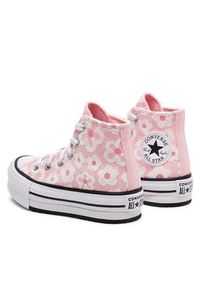 Converse Trampki Chuck Taylor All Star Lift Platform Floral Embroidery A06325C Różowy. Kolor: różowy #4
