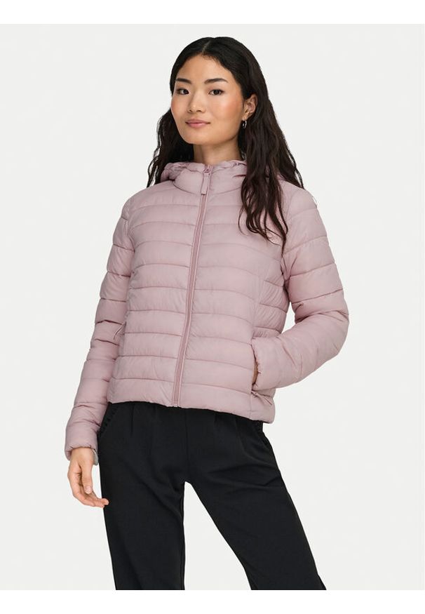 only - ONLY Kurtka przejściowa Tahia 15352020 Różowy Regular Fit. Kolor: różowy. Materiał: syntetyk