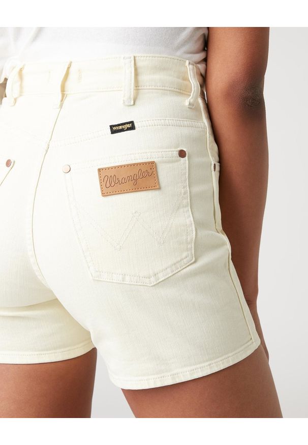 Wrangler - DAMSKIE SZORTY WRANGLER MOM SHORT YELLOWSTONE W22D-MH-29S 112127798