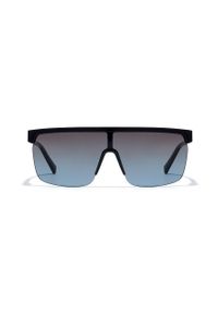 Hawkers okulary przeciwsłoneczne kolor czarny. Kształt: prostokątne. Kolor: czarny #3