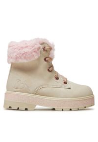 skechers - Trapery Skechers. Kolor: kremowy. Styl: street #1