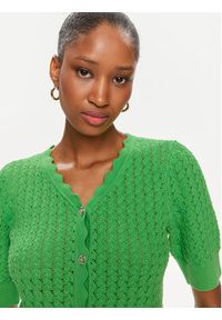 Morgan Kardigan 241-MISTOU Zielony Regular Fit. Kolor: zielony. Materiał: bawełna #3