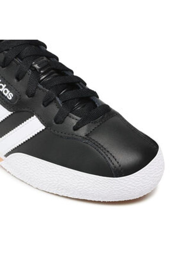 Adidas - adidas Sneakersy Samba Super 19099 Czarny. Kolor: czarny. Materiał: skóra