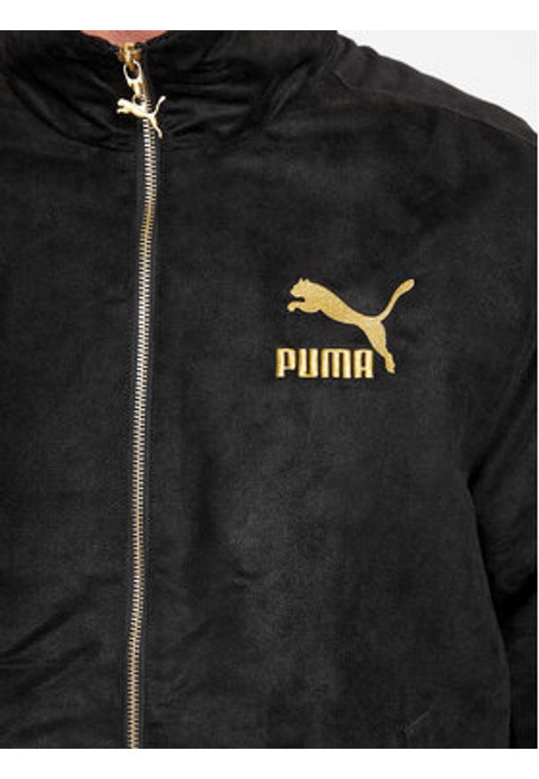 Puma Kurtka przejściowa T7 621949 Czarny Regular Fit. Kolor: czarny. Materiał: syntetyk