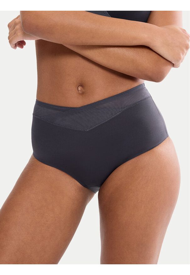 Triumph Figi klasyczne z wysokim stanem True Shape Sensation 10218231 Granatowy. Stan: podwyższony. Kolor: niebieski. Materiał: syntetyk