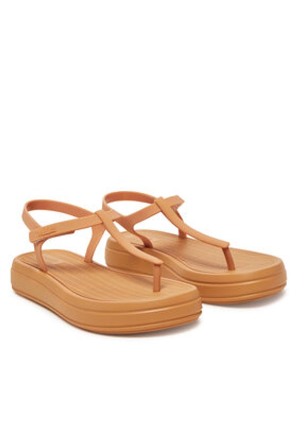 melissa - Melissa Sandały Sun Leme Platform Ad 35959 Beżowy. Kolor: beżowy. Obcas: na platformie