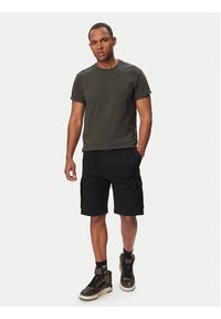 G-Star RAW - G-Star Raw T-Shirt Lash D16396-B353 Szary ciemny Relaxed Fit. Kolor: szary. Materiał: bawełna #3