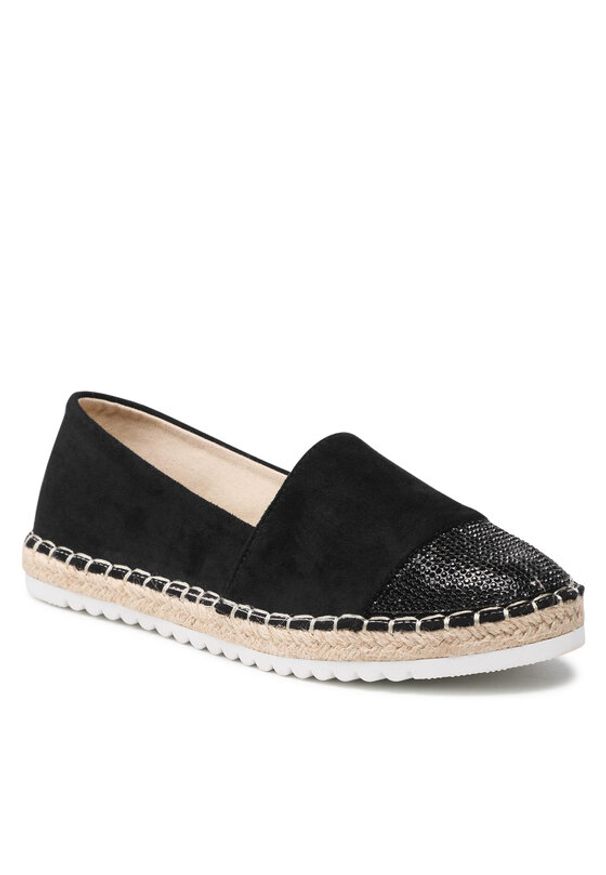 Jenny Fairy Espadryle WS19432-09 Czarny. Kolor: czarny. Materiał: materiał