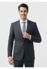 Krawat Męski - Angelo di Monti - Niebieski z Dużym Wzorem. Kolor: niebieski. Materiał: tkanina. Styl: elegancki, wizytowy #5