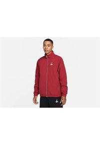 Kurtka treningowa męska Nike Air Jordan Essential Statement Warmup. Kolor: czerwony. Materiał: syntetyk. Sport: bieganie