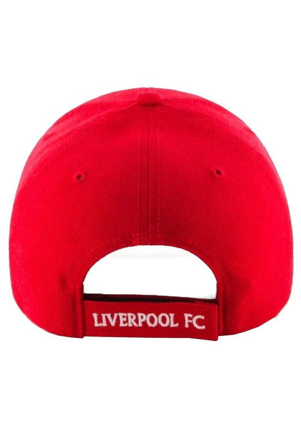47 Brand - Czapka z daszkiem męska EPL FC Liverpool Cap. Kolor: czerwony. Materiał: akryl, wełna