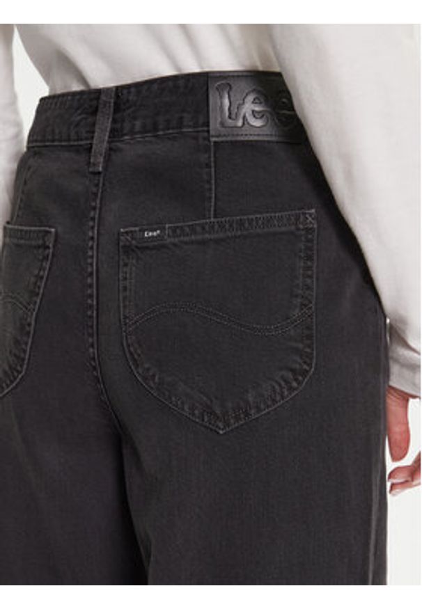 Lee Jeansy Stella 112363522 Czarny Wide Leg. Kolor: czarny
