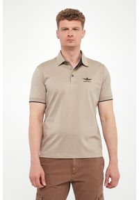 Aeronautica Militare - Polo męskie z haftem AERONAUTICA MILITARE. Typ kołnierza: polo. Wzór: haft #3