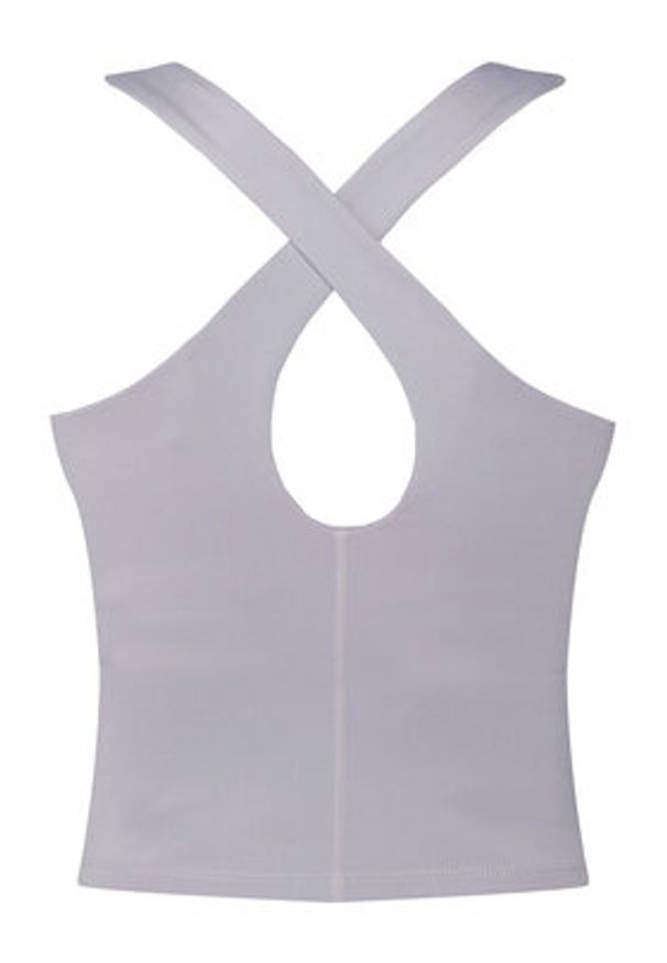 GIRLFRIEND COLLECTIVE - Girlfriend Collective Top Zoe 1024 Fioletowy Slim Fit. Kolor: fioletowy. Materiał: syntetyk