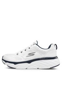 skechers - Skechers Sneakersy Max Cushioning Elite 54431/WNV Biały. Kolor: biały. Materiał: skóra #6