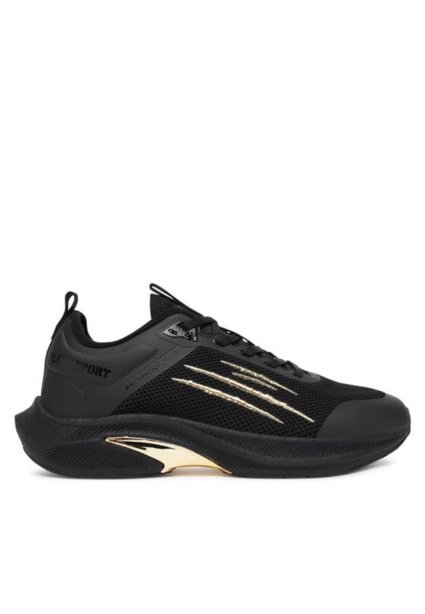 Plein Sport Sneakersy PAES USC0778 STE003N Czarny. Kolor: czarny. Materiał: materiał