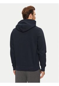 TOMMY HILFIGER - Tommy Hilfiger Bluza Script Logo MW0MW33631 Granatowy Regular Fit. Kolor: niebieski. Materiał: bawełna, syntetyk #2