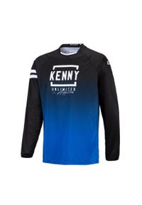 KENNY - Jersey Kenny Elite. Kolor: wielokolorowy, niebieski, czarny. Materiał: jersey. Długość rękawa: długi rękaw. Długość: długie. Sport: kolarstwo #1