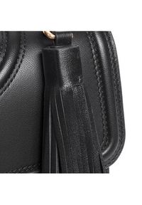 Tory Burch Torebka Flaming Small Convertible Shoulder Bag 75576 Czarny. Kolor: czarny. Materiał: skórzane #6