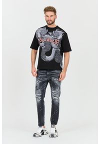 DSQUARED2 Czarne jeansy Skater Jean. Kolor: czarny #5