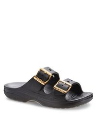 Crocs Klapki Saturday Sandal Metallic Buckle 213316 Czarny. Kolor: czarny #3