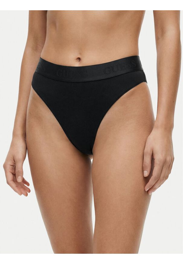 Guess Figi brazylijskie O6GE04 KE831 Czarny. Kolor: czarny. Materiał: bawełna