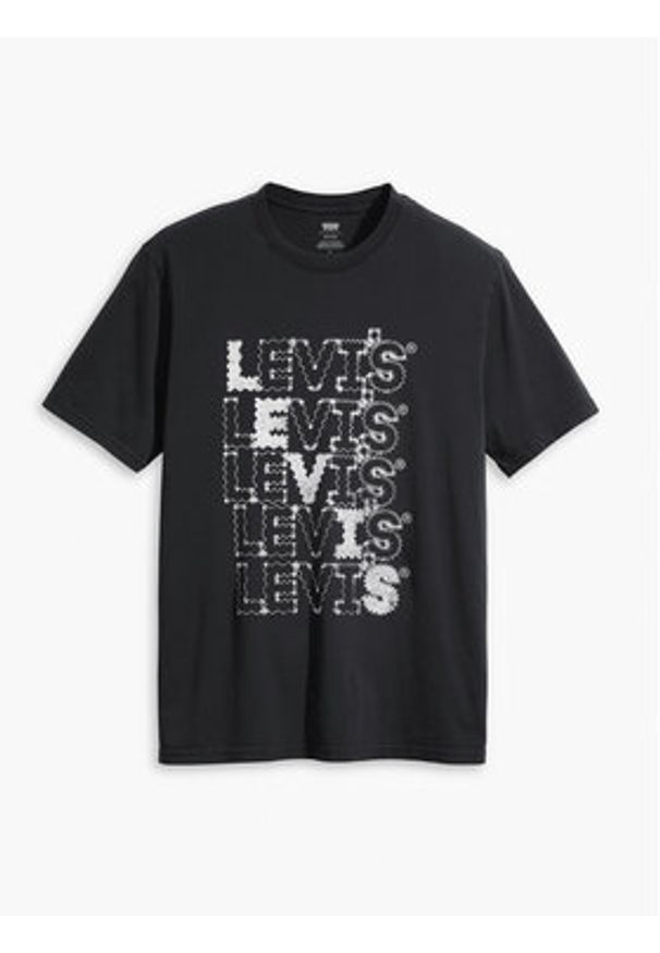 Levi's® T-Shirt 16143-1240 Czarny Relaxed Fit. Kolor: czarny. Materiał: bawełna