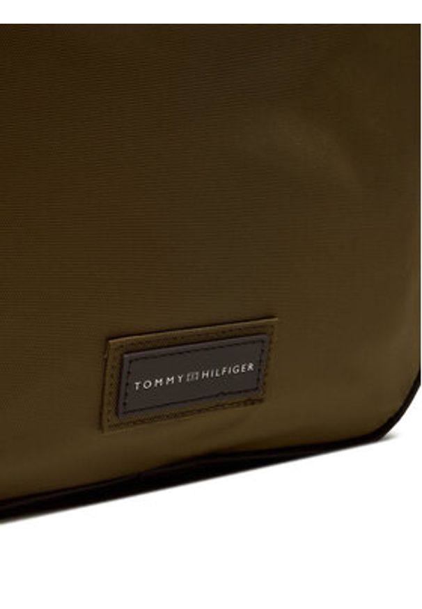 TOMMY HILFIGER - Tommy Hilfiger Plecak AM0AM12738 Brązowy. Kolor: brązowy. Materiał: materiał, poliester