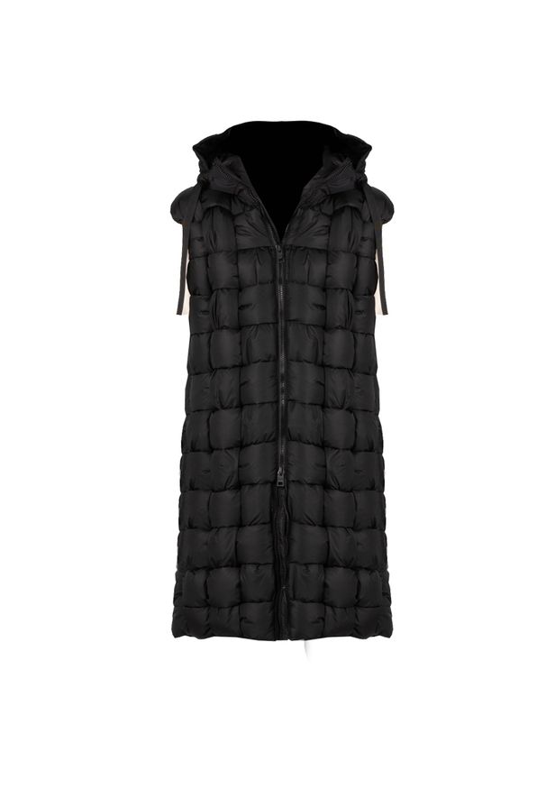 La Haine Inside Us Bezrękawnik "Unisex-LW548" | A23314PLW548 | Mężczyzna | Czarny. Typ kołnierza: kaptur. Kolor: czarny. Materiał: poliamid. Długość rękawa: bez rękawów
