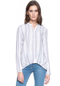 Mustang - KOSZULA DAMSKA MUSTANG EMMA STRIPE BLOUSE 1009458 11684 #8