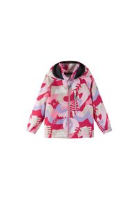 Dziecięca kurtka wodoodporna Reima Vantti. Kolor: różowy. Materiał: softshell, materiał. Styl: sportowy