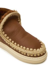 Mou Śniegowce Eskimo Sneaker Bold FW411000B Brązowy. Kolor: brązowy. Materiał: skóra #7