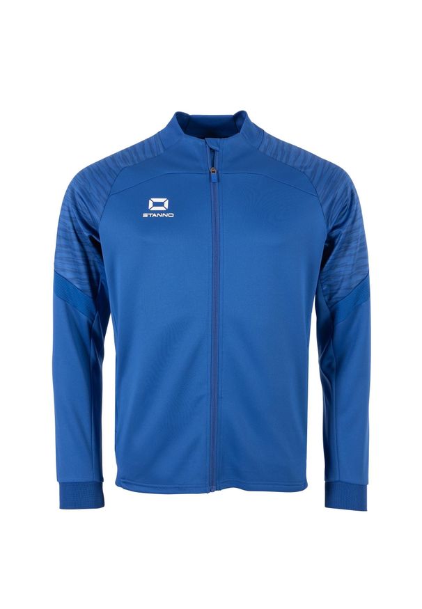 STANNO - Dziecięca bluza dresowa zapinana na zamek Stanno Bolt. Kolor: niebieski. Materiał: dresówka. Sport: fitness