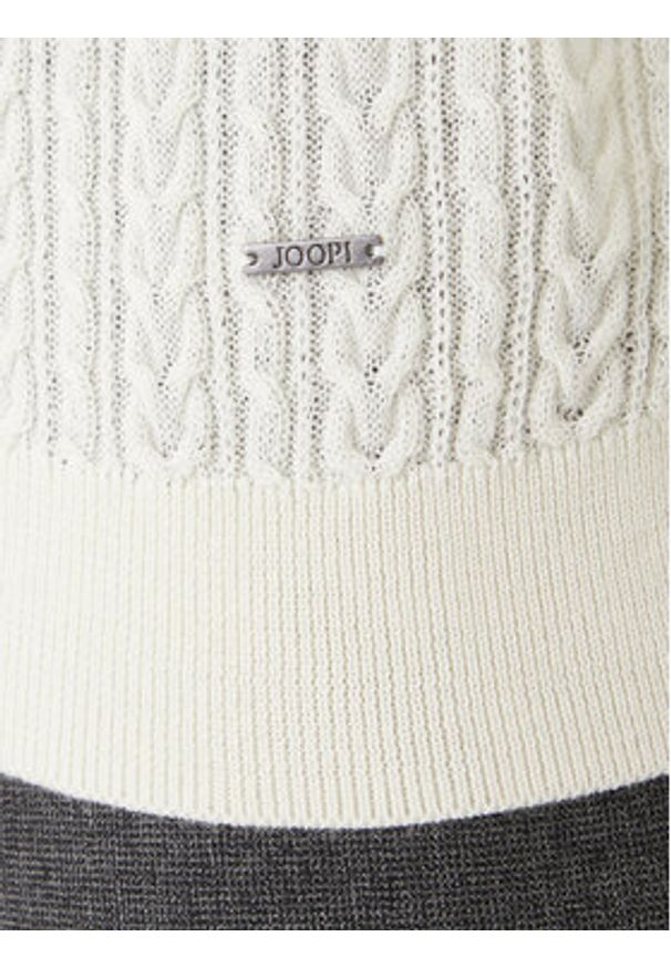 JOOP! Golf Danilor 30047372 Beżowy Modern Fit. Typ kołnierza: golf. Kolor: beżowy. Materiał: syntetyk