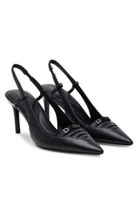 DKNY Szpilki K1500466 Czarny. Kolor: czarny. Materiał: skóra. Obcas: na szpilce