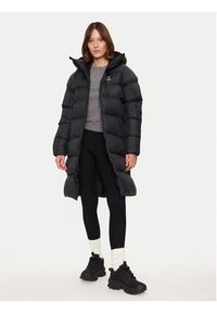 Haglöfs Płaszcz zimowy Long Mimic 607706 Czarny Relaxed Fit. Kolor: czarny. Materiał: syntetyk. Sezon: zima