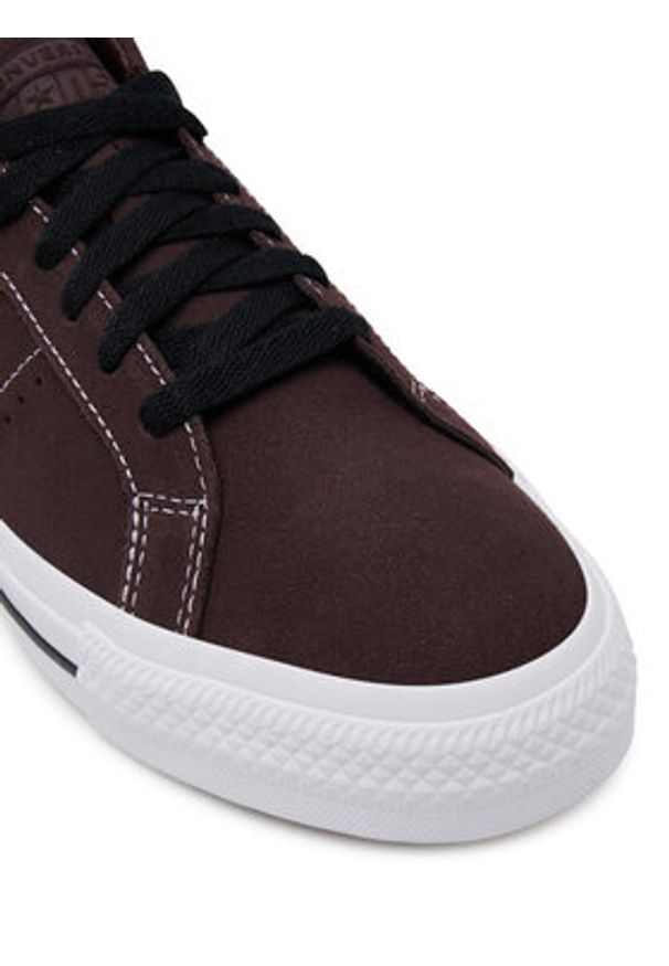 Converse Sneakersy Cons One Star Pro A10575C Brązowy. Kolor: brązowy. Materiał: zamsz, skóra