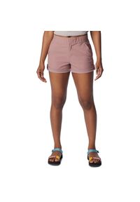 columbia - Spodenki krótkie damskie Columbia Firwood Camp II Short. Kolor: różowy. Długość: krótkie
