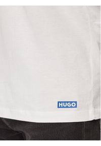 Hugo Komplet 3 t-shirtów Naolo 50522382 Biały Regular Fit. Kolor: biały. Materiał: bawełna #5