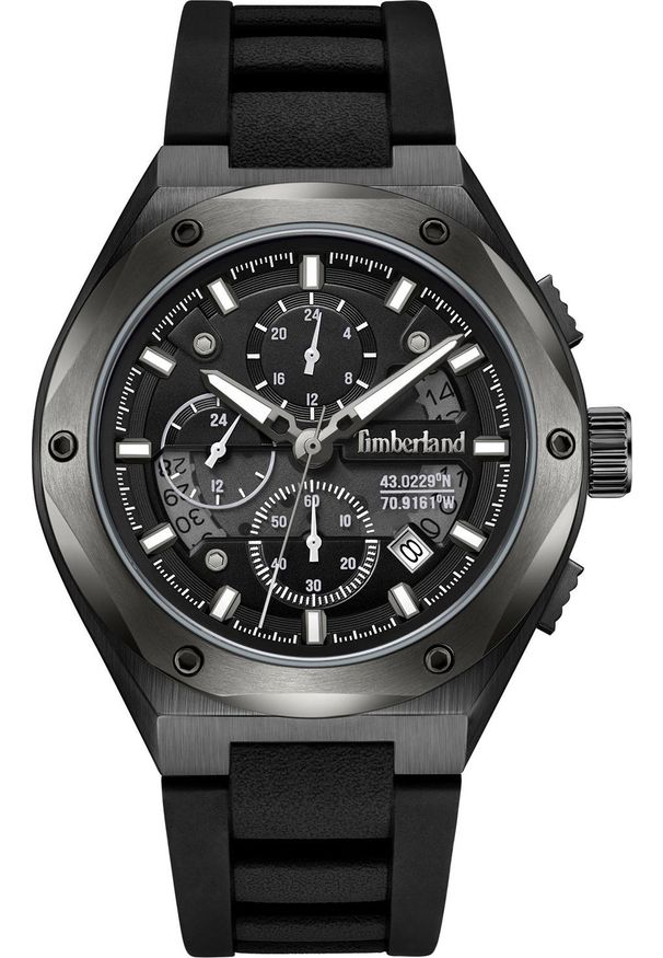 Zegarek Timberland Zegarek męski Timberland TBL.TDWGQ2231203 czarny. Kolor: czarny