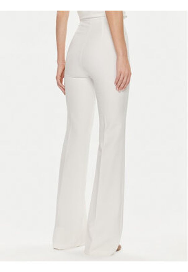Babylon Spodnie materiałowe S00563 Biały Regular Fit. Kolor: biały. Materiał: syntetyk