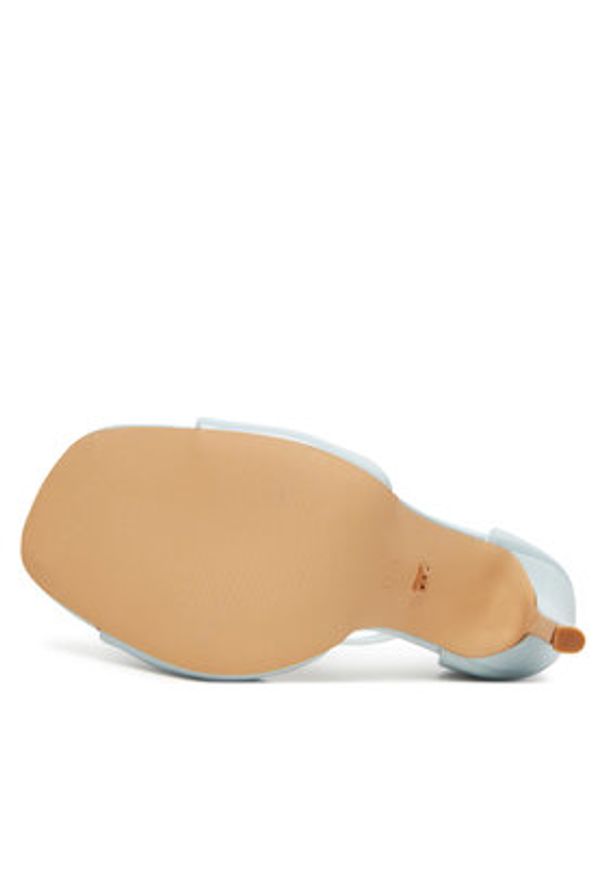 DeeZee Sandały GAF-8598-2 Niebieski. Kolor: niebieski. Materiał: skóra