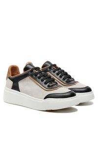 Max Mara Sneakersy 2424766071650 Beżowy. Kolor: beżowy. Materiał: skóra #4