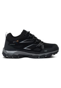 Regatta - Buty trekkingowe męskie Holcombe 3 niskie. Kolor: wielokolorowy, turkusowy, niebieski. Materiał: materiał, syntetyk. Szerokość cholewki: normalna